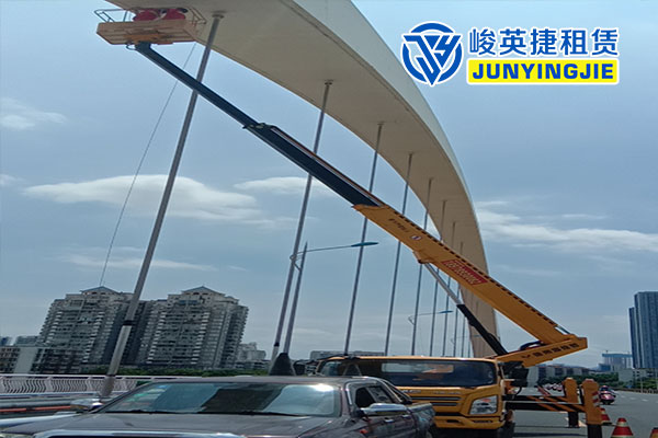 都安柳州桥梁检测施工现场